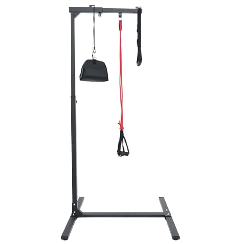Elderly over Bed Grab Bar Trapeze, Trapeze Bar Standing Frame, Elderly Pull-up & Transfer Assist, 51" - 69" Adjustable Hei...