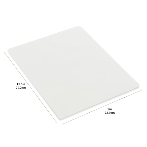 Amazon Basics Clear Thermal Laminating Plastic Paper Laminator Sheets, 9 x 11.5-Inch, 200-Pack, 2.8mil