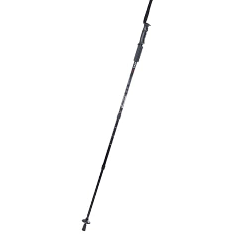 Collapsible Trekking Poles for Hiking & Walking | Telescoping Hiking Sticks with Tungsten Tip | Adjustable Height for All ...