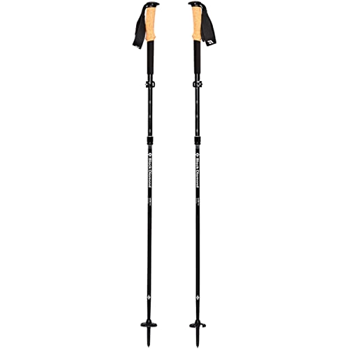 Black Diamond Unisex Alpine Flz Trekking Poles, Black,