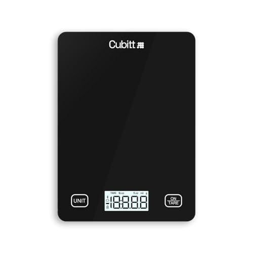 CUBITT Smart Kitchen Scale, Bluetooth Food Scale with Nutritional Calculator for Keto, Macro and Calorie, Digital Grams an...