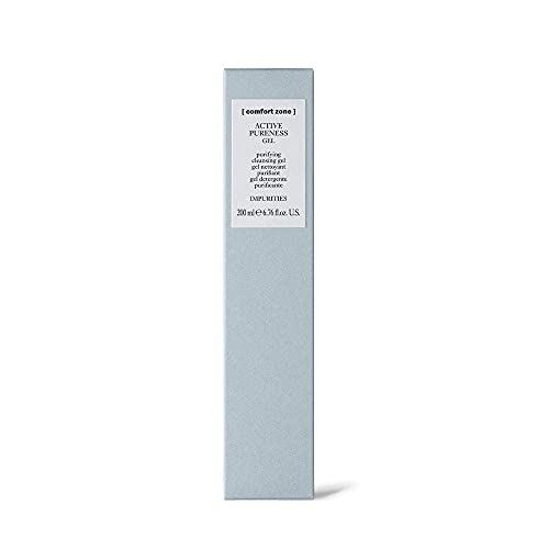 [ comfort zone ] Active Pureness Cleansing Gel, Exfoliating Face Wash, 3% Gluconolactone, Deeply Cleanses Pores, Purifies ...