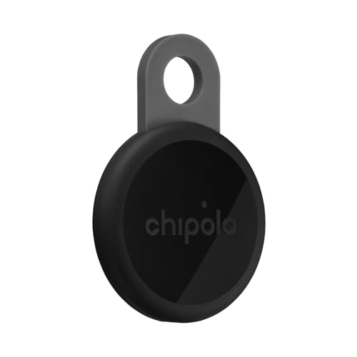 Chipolo LOOP - Rechargeable Bluetooth Tracker for Key and Pocket Location, Compatible with Apple or Google, Call Your Phon...