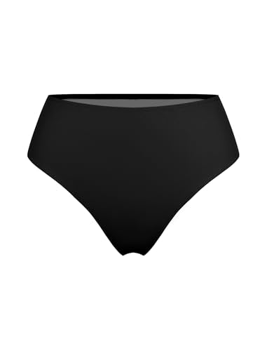 ZAFUL Womens Tankini Swimsuits V Neck Push Up Swim Top Color Block Tummy Control High Waisted Bathing Suits Swim Bottom
