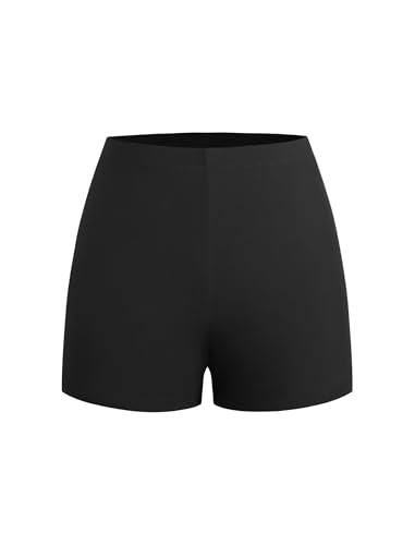 ZAFUL Two Piece Tankini Swimsuit for Women Tummy Control Bathing Suit with Boy Shorts Blouson Swimwear