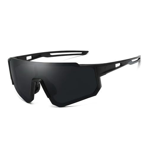Tsctswk Polarized Sports Sunglasses Men Women, Outdoors UV Protection Sun glasses,Cycling Fishing Baseball Running Sunglasses