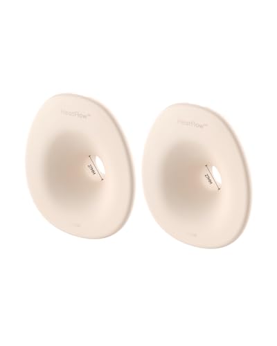 eufy Original 27mm Flange (2-Pack), Replacement Accessories for Wearable Breast Pump E20/S1/S1 Pro, HeatFlow™ Technology, ...