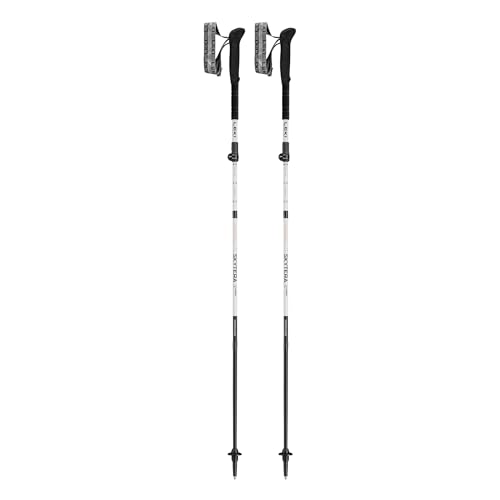 LEKI Skytera FX Carbon SL Collapsible Adjustable Lightweight Walking Poles for Thru-Hiking, Fast-Packing, & Mountaineering