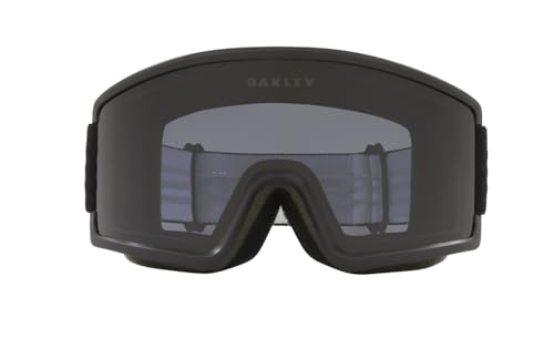 Oakley Target Line M Snow Goggles Matte Black with Grey Lens