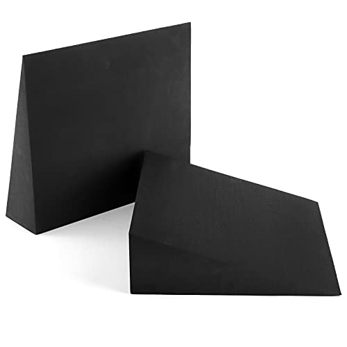 DEAYOU 2 Pack Yoga Foam Wedge, 13" EVA Foam Calf Stretch Slant Board for Lower Leg Strength Improve, Squat Wedge Incline B...