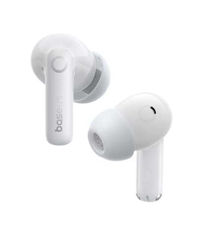Baseus Bass BP1 Pro Noise Cancelling Wireless Earbuds, Real-Time Adaptive Noise Cancelling, Adaptive Active EQ, LDAC Hi-Re...