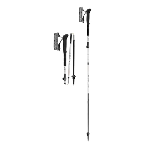 LEKI Skytera FX Carbon SL Collapsible Adjustable Lightweight Walking Poles for Thru-Hiking, Fast-Packing, & Mountaineering