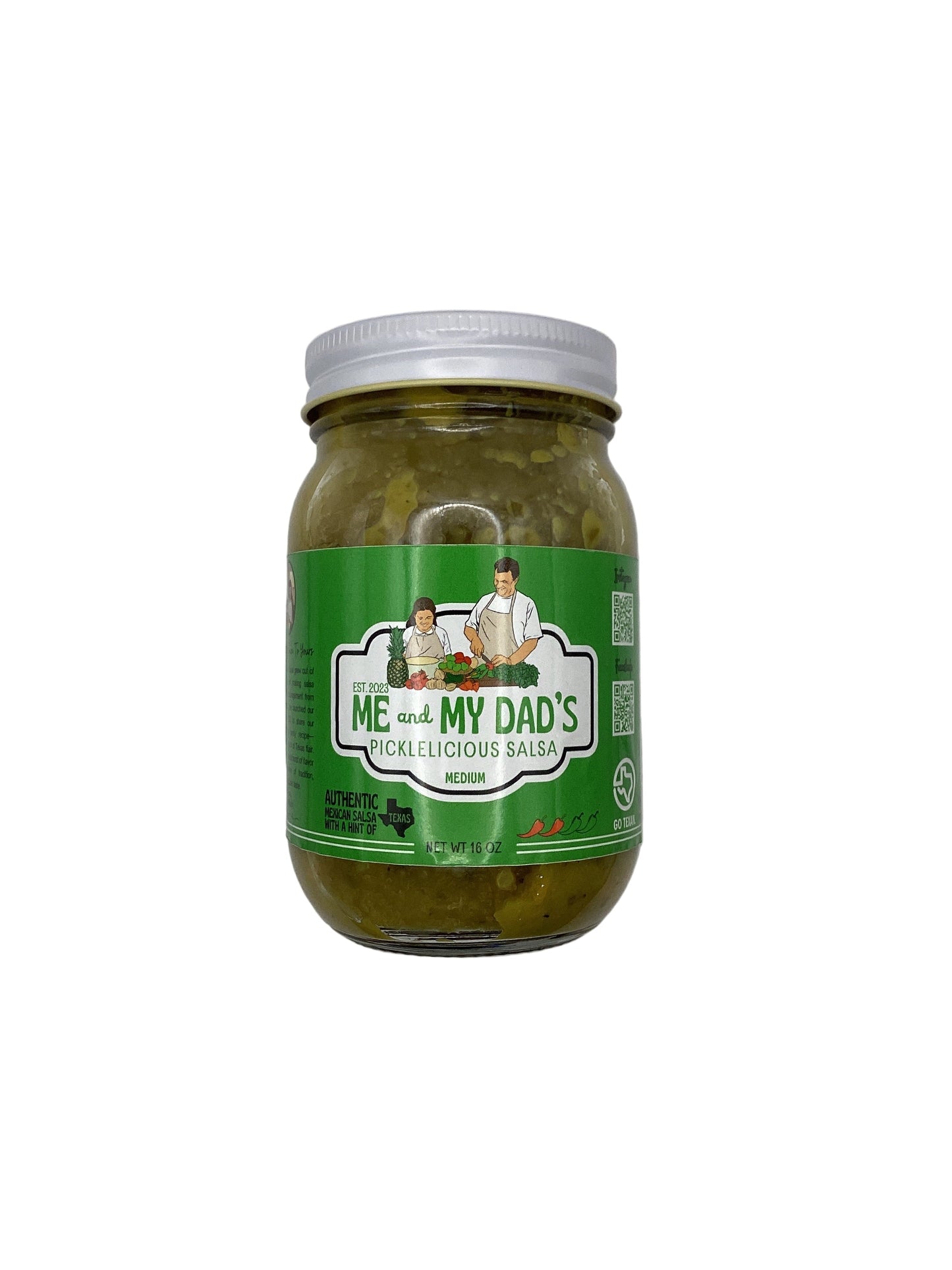 Me and My Dad’s Medium Picklelicious Salsa 16oz