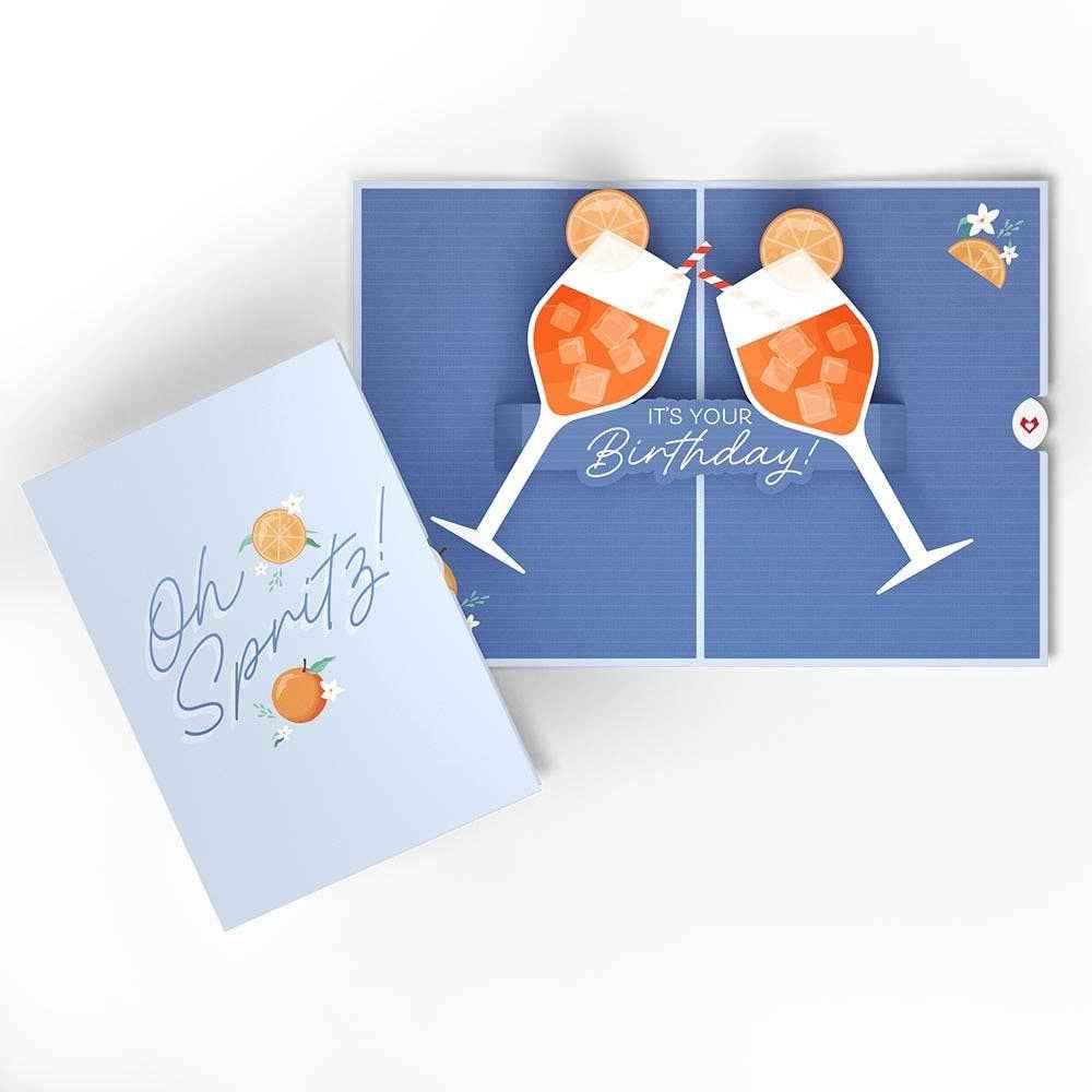 Oh Spritz! Birthday 5''x7'' Card, Birthday Cards