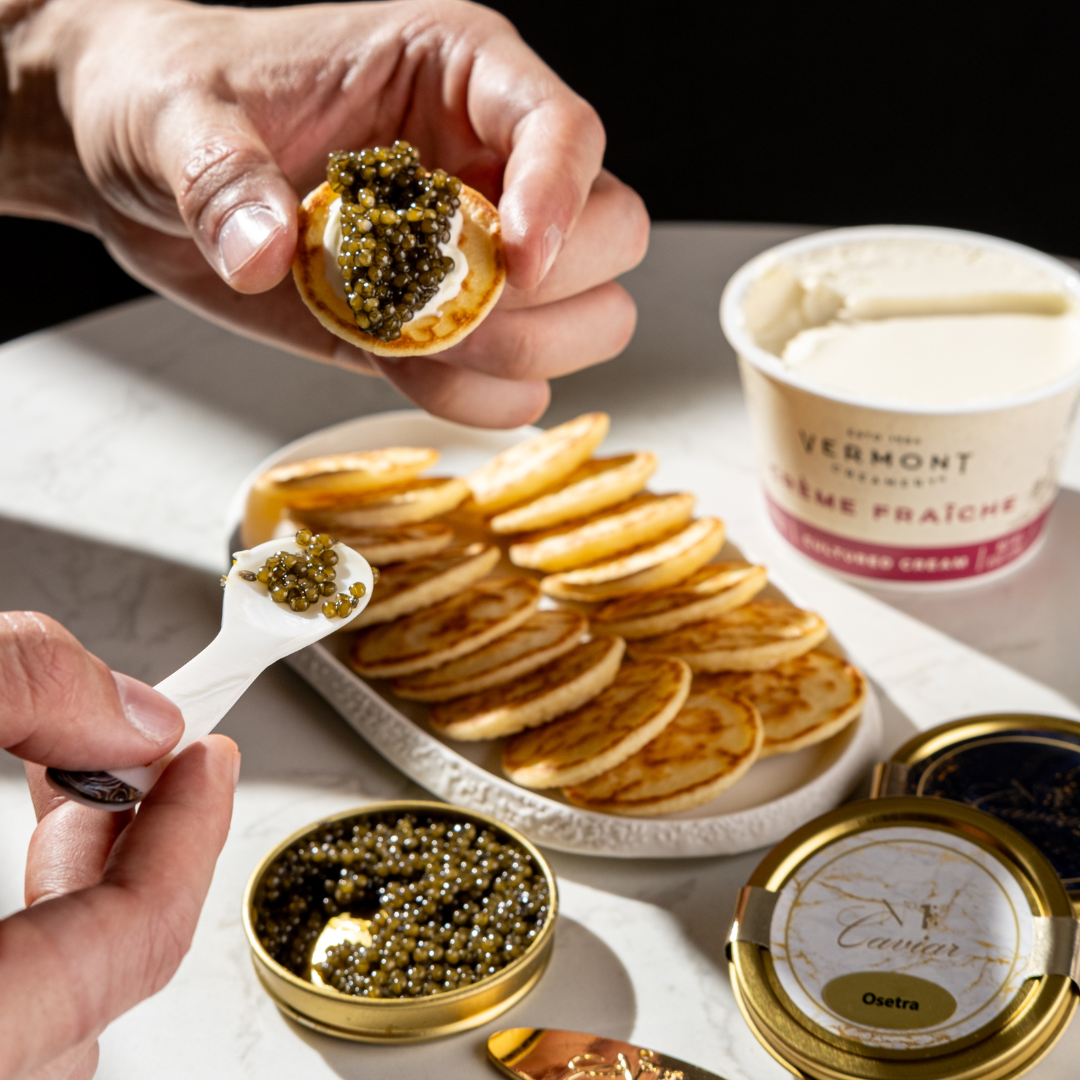 The Complete Caviar Set 250g of Osetra Classic