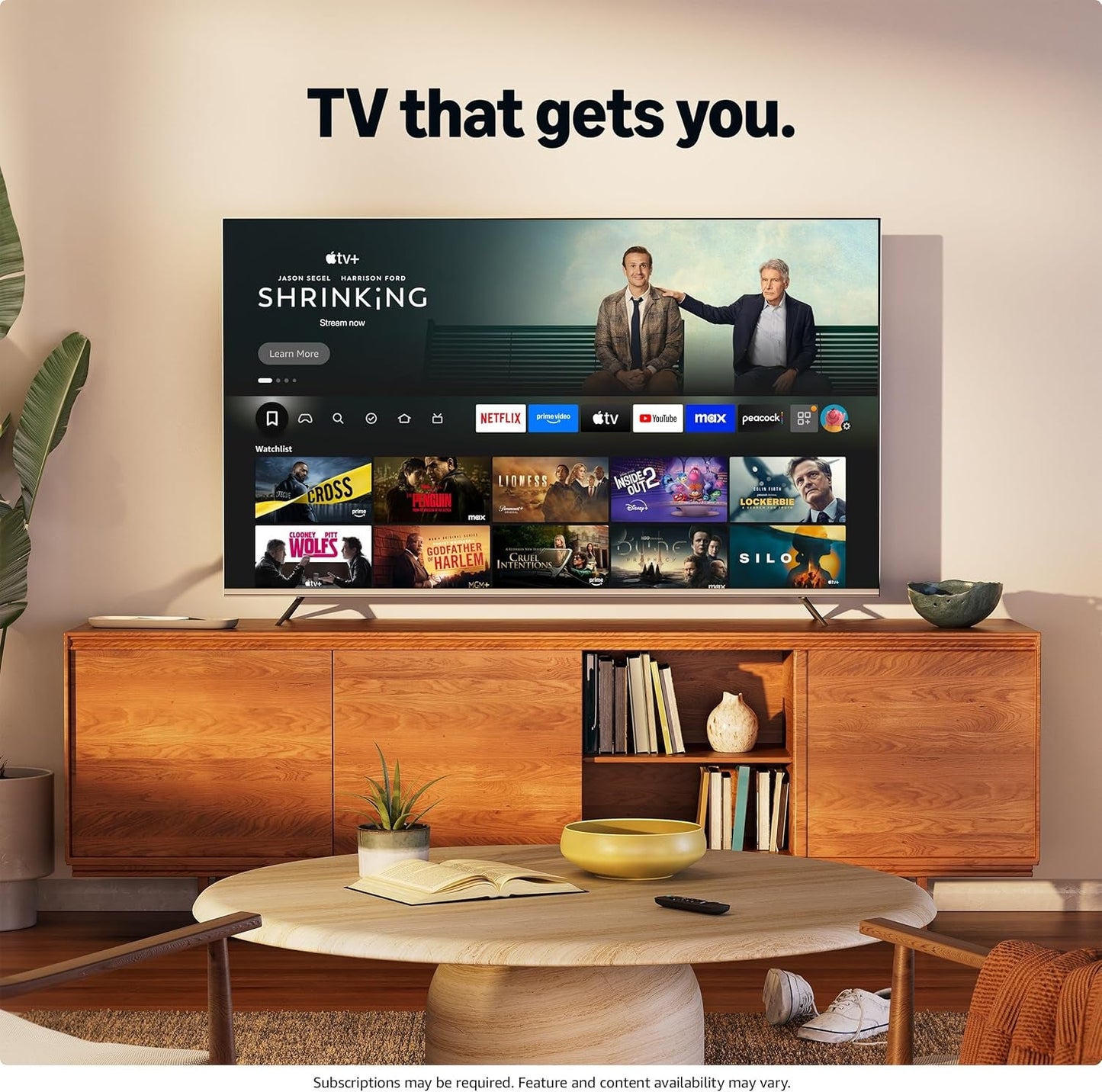 65" Class QD7 Series Mini-Led 4K UHD Smart Fire TV (65QD7QF, 2025 Model) - QLED, HDR10+, Dolby Vision, Dolby Atmos, Game Mode Plus, ALLM, Alexa Built in with Voice Remote, Streaming TV, Black