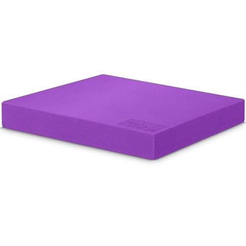 Yes4All Balance Pad, Nonslip TPE Foam Balance Pad with Upgraded Sizes - L, XL, XXL Balance Mat for Fitness, Yoga & Stabili...
