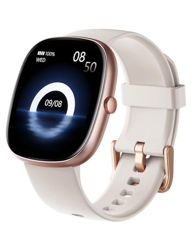 HUAKUA Smart Watches for Women Men Compatible with iPhone/Android Phones Answer/Make Calls, 1,85" HD Fitness Tracker with ...