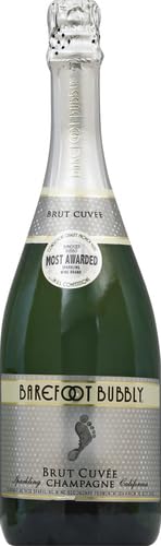 Barefoot Bubbly Brut Cuvee Champagne, 750 ml