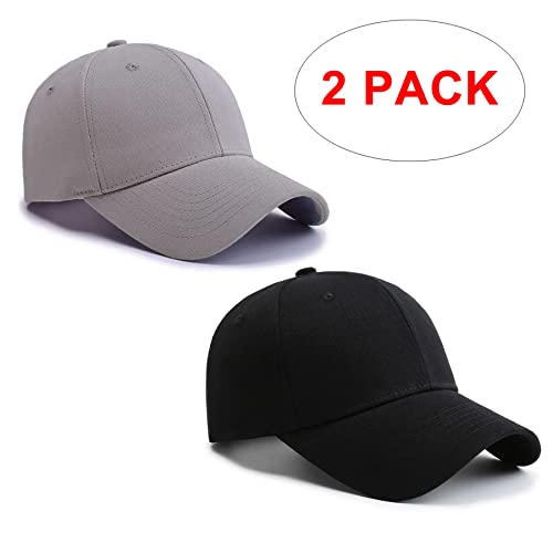 PFFY 2 Packs Baseball Cap Golf Dad Hat for Men and Women