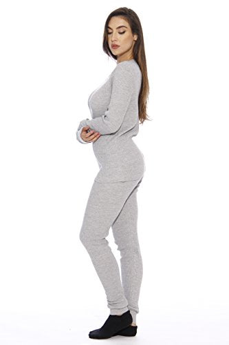Just Love Women's Thermal Underwear Pajamas Set