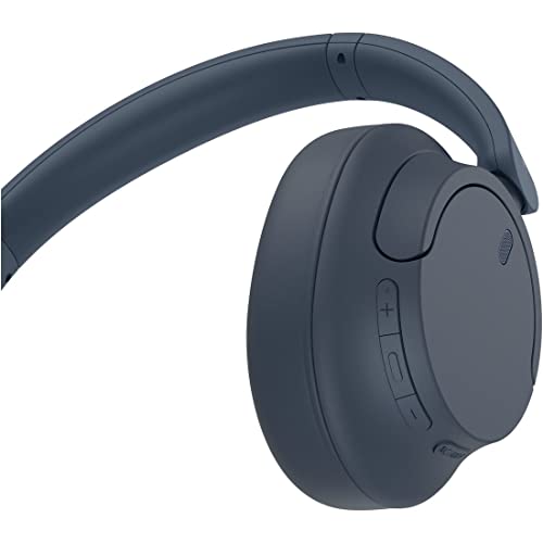 Sony WH-CH720NL Noise Canceling Wireless Bluetooth Headphones - Built-in Microphone - up to 35 Hours Battery Life and Quick Charge - Navy Blue