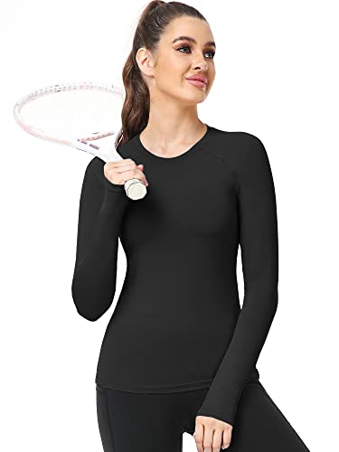 CADMUS Quick-Drying Running Long Sleeve Shirt for Women Workout Shirts
