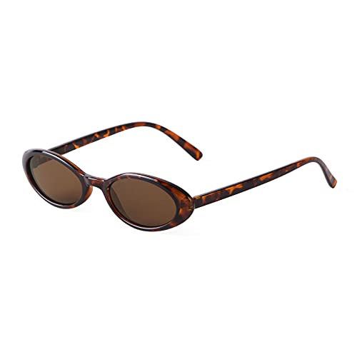 VIA LEECA Trendy Oval Sunglasses Women 90’s Vintage Sun Glasses Fashion Tinted Glasses UV400 Protection