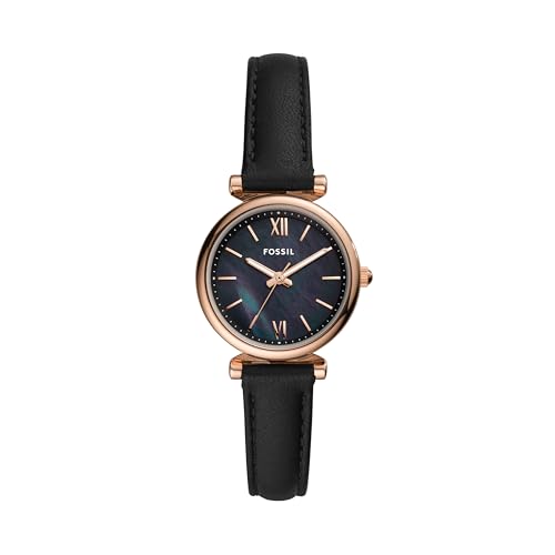 Fossil Women's Carlie Quartz Stainless Steel Three-Hand Watch