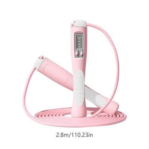Fitness Skipping Rope - Counting Jump Rope, Speed Exercise Ropes | Adjustable Workout Equipment, Digital Training Jumper, ...
