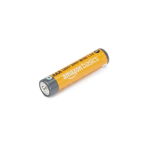 Amazon Basics AA & AAA High-Performance Alkaline Batteries Value Pack - 24 Double AA Batteries and 24 Triple AAA Batteries...