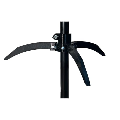 Stratum Outdoors Transducer Pole with Ice Mount, Tripod Mount for Ice Fishing, Adjustable 30"-60" Telescoping Pole, Smooth...
