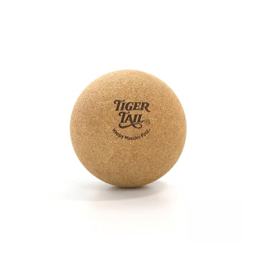 Tiger Tail ReGreen Tiger Ball 5.0 Cork - Deep Tissue Massage Ball – Trigger Point Massage Therapy: Relief for HIPS, Glute...