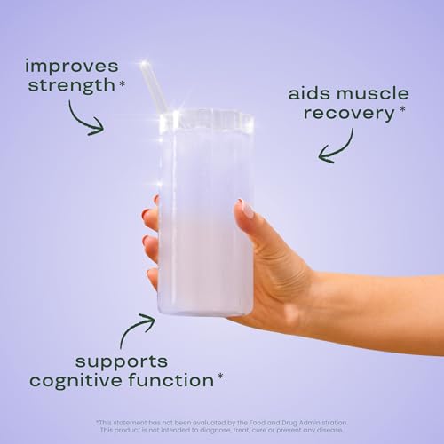 Bloom Nutrition Creatine Monohydrate Powder, 5g Micronized Creatine per Serving, Supports Muscle Recovery, Strength, Endur...