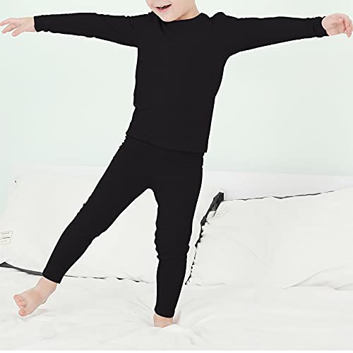 American Trends Kids Thermal Underwear Set Ultra Soft Kids Long Johns Sets Toddler Base Layer for Boys Girls