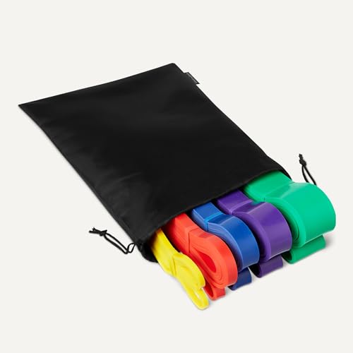 Amazon Basics Exercise Resistance Bands for Working Out, Set of 5
