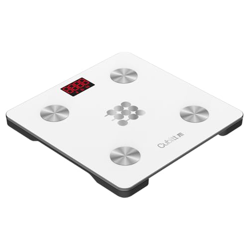 CUBITT Smart Digital Weight Scale, 13 Body Composition Analizer, BMI, Muscle Mass, Body Fat Scale with Smartphone App sync...