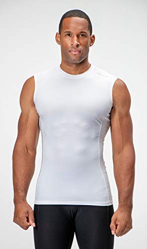 DEVOPS 3 Pack Men's Athletic Compression Shirts Sleeveless