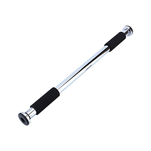 Adjustable Chin Up Multi Purpose Indoor Gym Pull Up Electroplate Steel,Variety of Possible Exercises with Secure Foam Pads...
