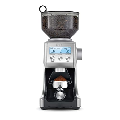 Breville BCG820BSS Smart Grinder Pro for Coffee and Espresso, Brushed Stainless Steel