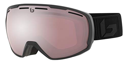 Bollé Laika Matte Black Corp/Vermillon Gun Small-Medium Ski Goggles Unisex