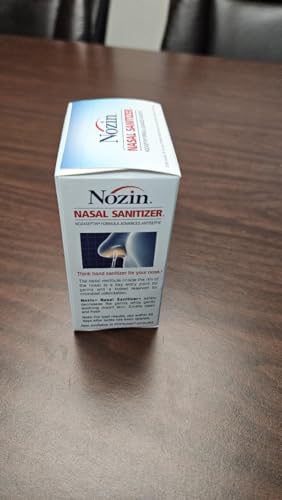 Nozin® Nasal Sanitizer® Antiseptic 12mL Bottle | Kills 99.99% of Germs | 60+ Applications | Trusted by Hospitals | Made in The USA