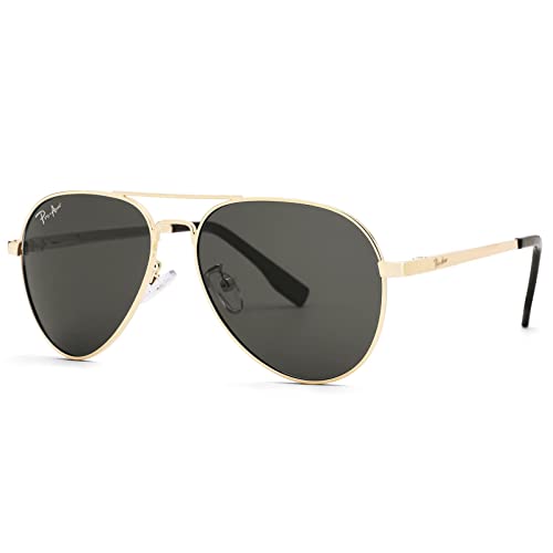 Pro Acme Classic Polarized Aviator Sunglasses 100% UV Protection, 52mm 58mm 63mm