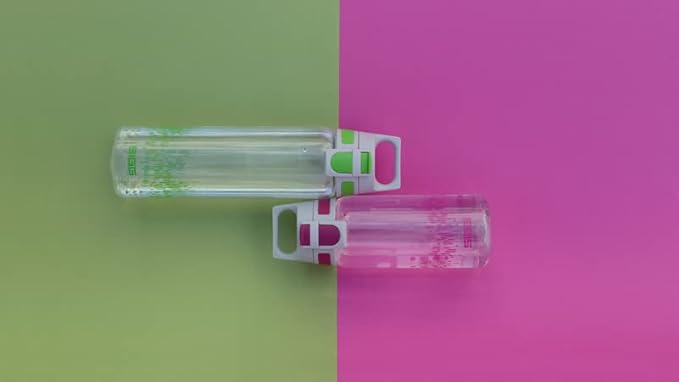 SIGG - Tritan Renew Transparent Water Bottle - Total Clear ONE MyPlanet - For Carbonated Beverages - Dishwasher Safe - With Fruit Strainer - Leakproof & Lightweight - BPA Free - 17 Oz / 25 Oz / 51 Oz
