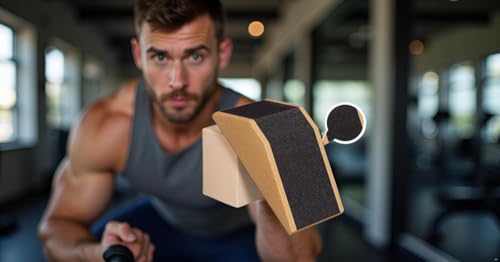 Squat Wedge Blocks Stretching blocks,Non-Slip Surface with Beveled Edges for Core Exercises,Natural Eco-Friendly/squats& w...