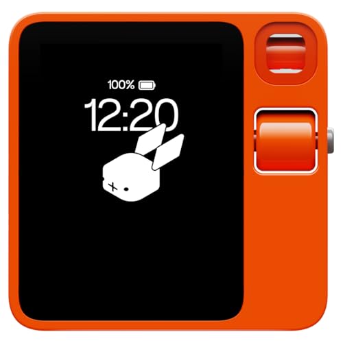 rabbit r1 AI Voice-Activated Gadget with Upgraded rabbitOS 2 — No Subscription Fees — Vibe Coding on Device, AI Voice Reco...