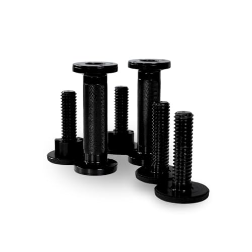 Kensui AdaptaBELL MAX – Heavy-Duty Adjustable Dumbbell Handles (Pair) – All-Metal Construction, Supports 300+ lbs – Compat...