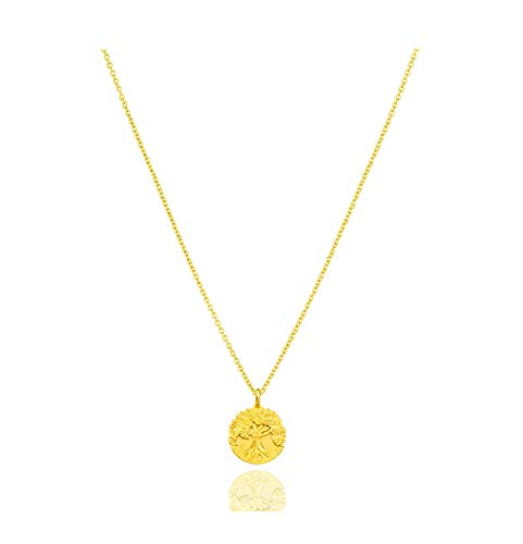 Baydurcan Friendship Tree of Life Necklace with Message Card Gift Card (tree of life)