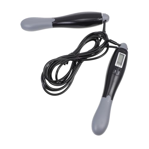 MUSISALY Smart Counting Jump Rope for Adults Steel Wire Skipping Rope with Digital Counter for Fitness Training and Weight...