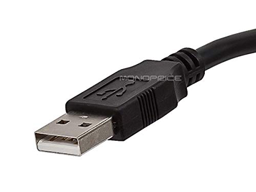Monoprice USB 2.0 Male to Female Active Extension/Repeater Cable - Use with PlayStation, Xbox, Kinenct, Oculus VR, Card Re...